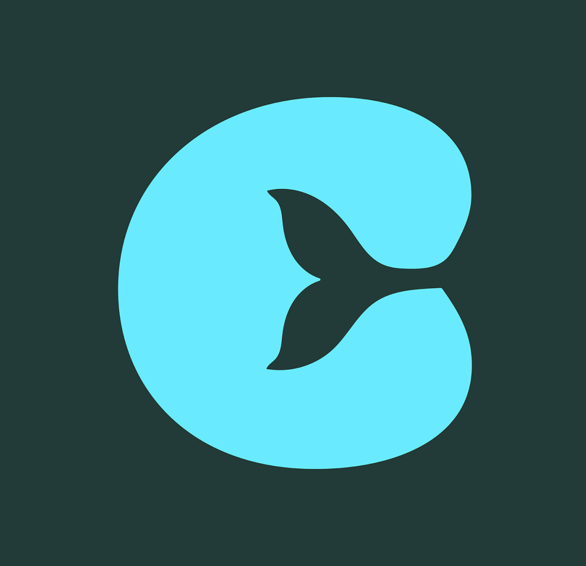 Hey Caviar brand icon and visual identity mark designed by Verve Concepts, a New York City branding agency.